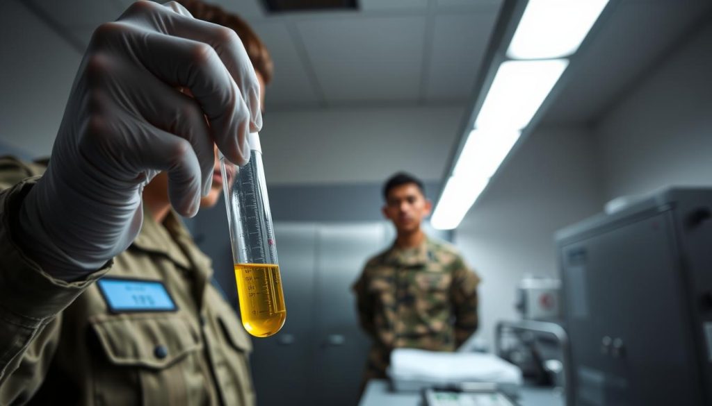 military drug screening procedures and testing methods
